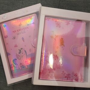Pink NIB Kids Notebook Set Of 2